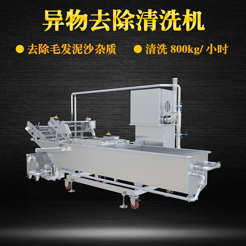 果蔬專用清洗機，氣泡清洗，清洗800kg小時