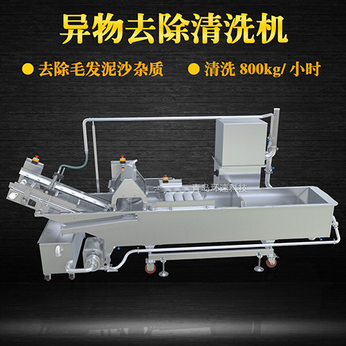 蔬菜清洗機，氣泡清洗，清洗800kg小時